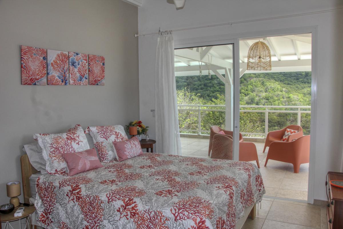 10.Location Villa piscine vue mer Bouillante Guadeloupe_Suite 1 Vue mer